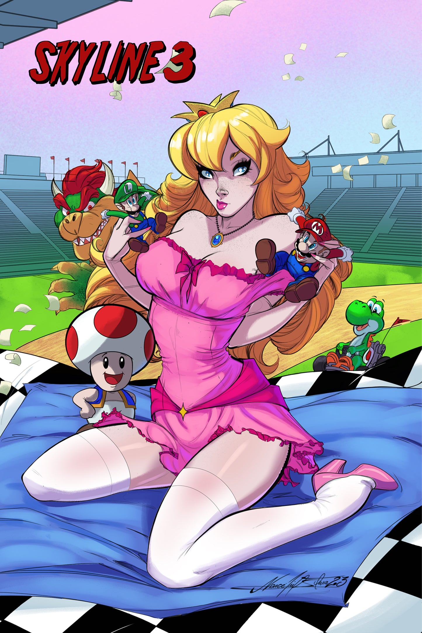 SKYLINE #3 Princess Peach