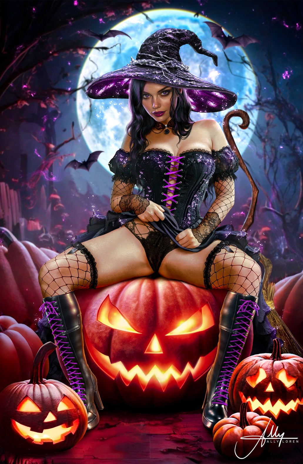Skyline 6, Halloween Witch Cover