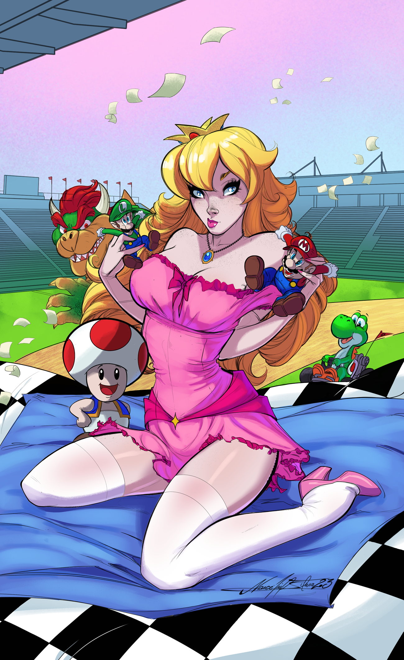 SKYLINE #3 Princess Peach