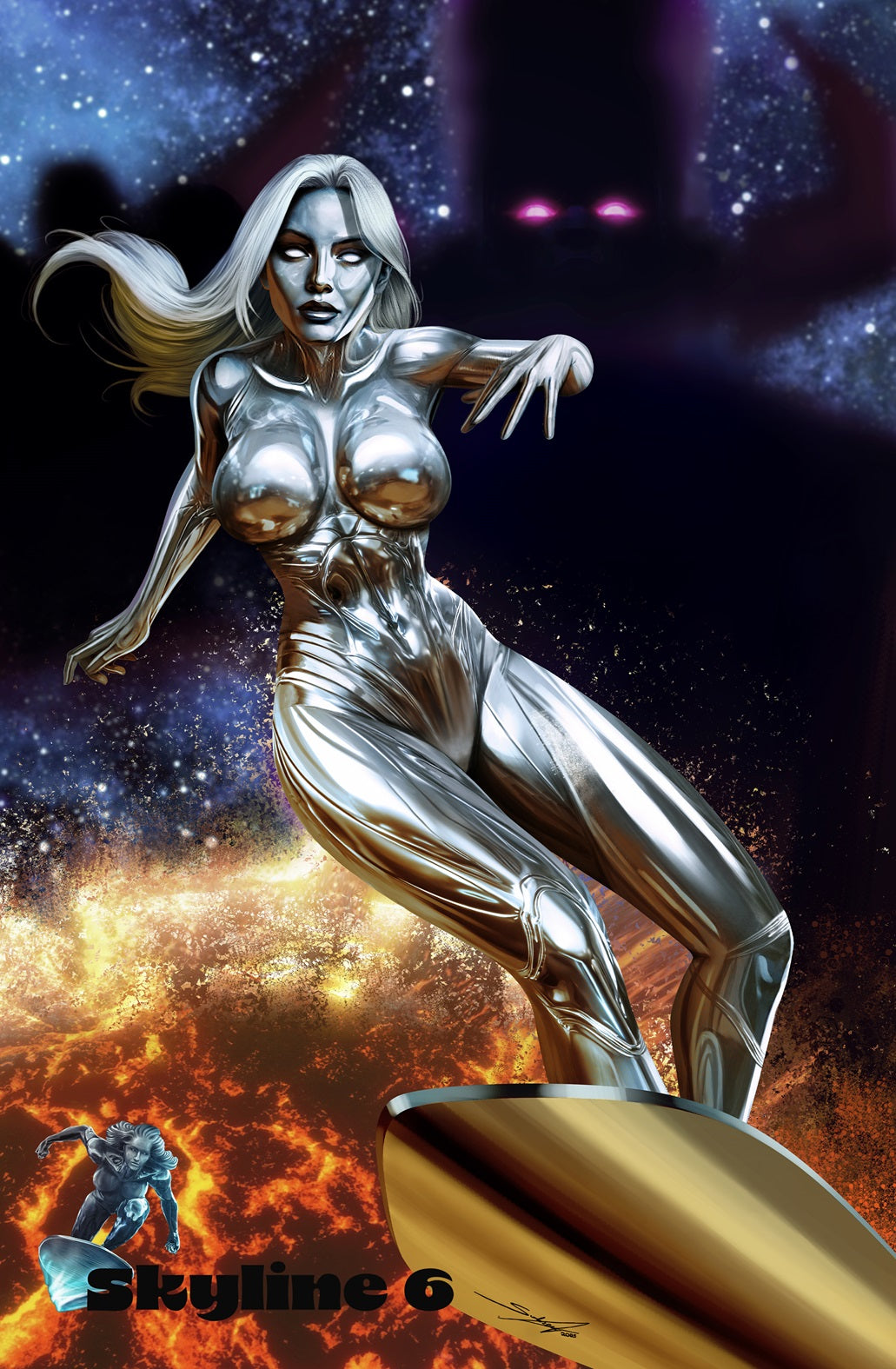 " New Book" Skyline 6, Silver Surfer, Final Issue