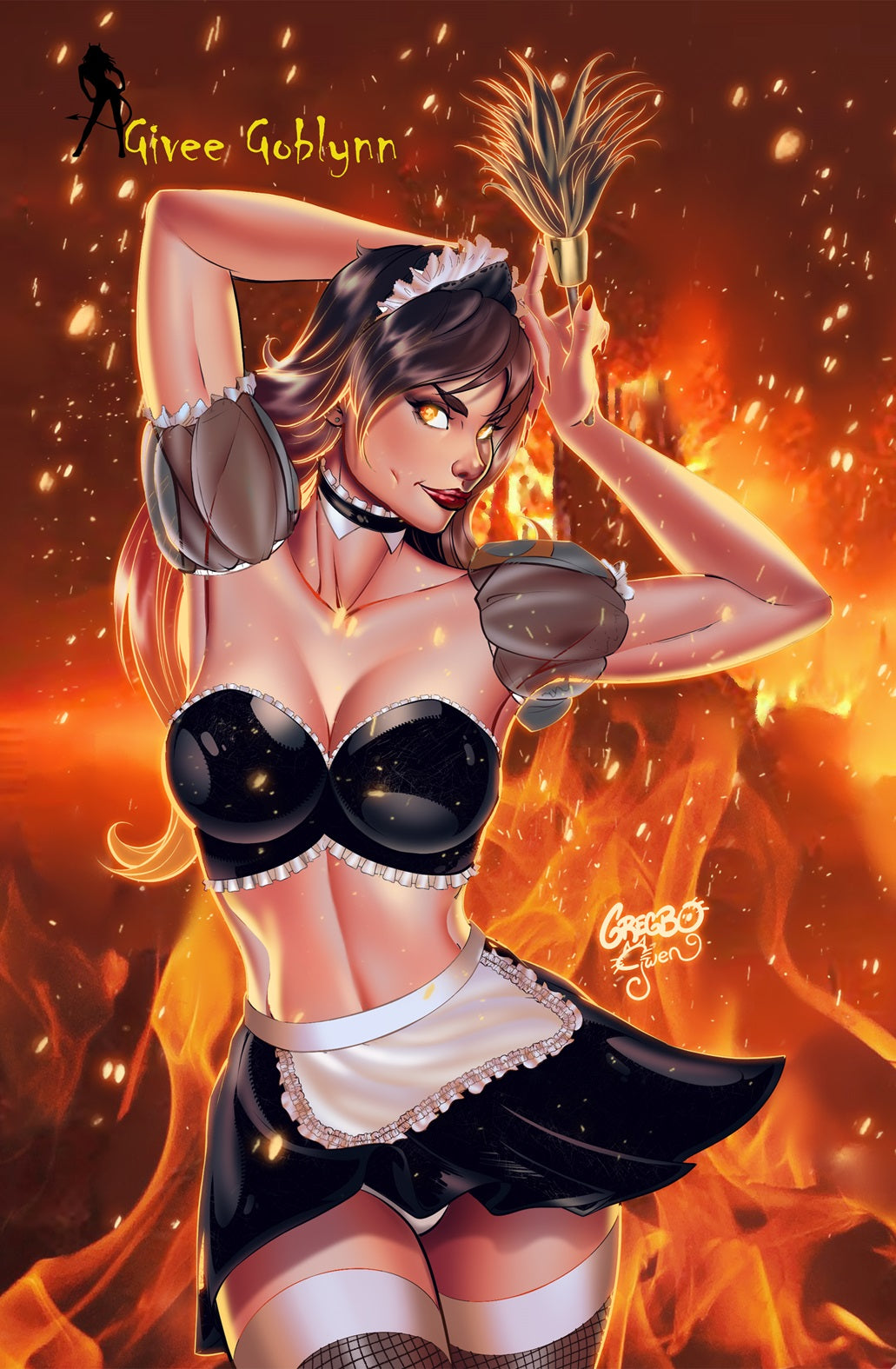 Givee Goblynn 3, In Hell, "Maid"