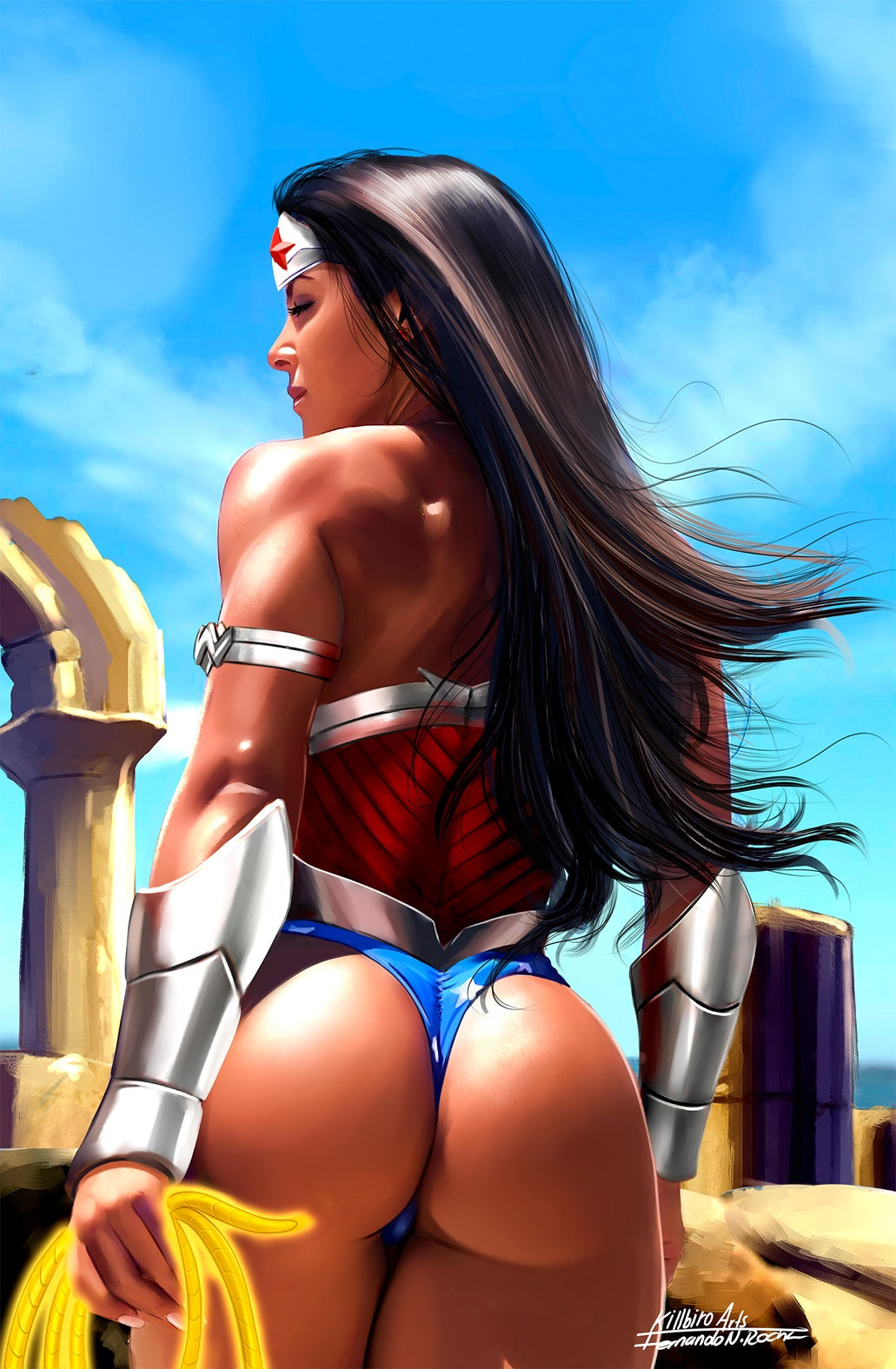 SKYLINE #4, Wonder Woman